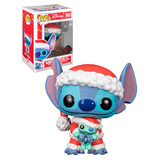 Funko POP! Disney Lilo & Stitch #983 Santa Stitch & Scrump (Holiday) - New, Mint Condition