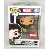Funko POP! Marvel X-Men #653 Logan - Collector Corps Exclusive - New, Slight Box Damage