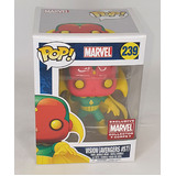 Funko POP! Marvel #239 Vision (The Avengers #57) - Collector Corps Exclusive - New, Slight Box Damage