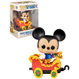 Funko POP! Trains Disneyland 65th Anniversary #03 Mickey Mouse On The Casey Jr. Circus Train Attraction - New, Mint Condition