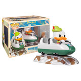 Funko POP! Rides Disneyland 65th Anniversary #88 Donald Duck (With Matterhorn Bobsled) - New, Mint Condition