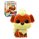 Funko POP! Pokemon #597 Growlithe (Flocked) - Funko 2020 New York Comic Con (NYCC) Limited Edition - New, Mint Condition