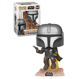 Funko POP! Star Wars The Mandalorian #408 The Mandalorian With Jetpack - New, Mint Condition