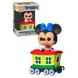 Funko POP! Trains Disneyland 65th Anniversary #06 Minnie Mouse On The Casey Jr. Circus Train Attraction - New, Mint Condition