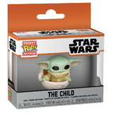 Funko Pocket POP! Keychain Star Wars Mandalorian #53044 The Child (aka Baby Yoda) In Pram - New, Mint Condition