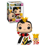 Funko POP! Disney Alice in Wonderland #1063 Queen With King 70th Anniversary  - New, Mint Condition