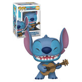 Funko POP! Disney Lilo & Stitch #1044 Stitch With Ukulele  - New, Mint Condition