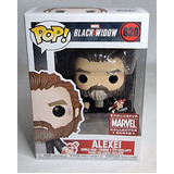 Funko POP! Marvel Black Widow #620 Alexei - Limited Collector Corps Exclusive - New, With Minor Box Damage