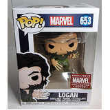 Funko POP! Marvel #653 Logan - Limited Collector Corps Exclusive - New, With Minor Box Damage