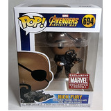 Funko POP! Marvel #694 Avengers Infinity War Nick Fury - Limited Collector Corps Exclusive - New, With Minor Box Damage