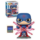 Funko POP! Heroes DC #389 Justice League - The Atom - 2021 WonderCon (WC) Limited Edition - New, Mint Condition