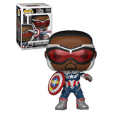Funko POP! Marvel #818 The Falcon And The Winter Soldier - Captain America (Year Of The Shield) - New, Mint Condition