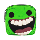 Ghostbusters Slimer & Stay Puft Walmart Exclusive POP! Coin Purse by Funko - New, With Tags
