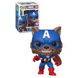 Funko POP! Marvel Marvel Comics #882 Capwolf (Year Of The Shield) - 2021 FunKon (SDCC) Limited Edition - New