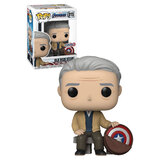 Funko POP! Marvel Avengers Endgame #915 Old Man Steve (Year Of The Shield) - New, Mint Condition