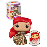Funko POP! Disney Princess #220 Ariel Ultimate Princess (With Pin) - Limited Funko Shop Exclusive - New, Mint Condition