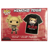Funko POP! My Hero Academia #1029 Himiko Toga (Unmasked) POP! & T-Shirt Set - Gamestop Exclusive - New, Sealed [Size: XL]