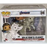Funko POP! Rides Avengers Endgame #86 Super-Sized Valkyrie's Flight - New, With Minor Box Damage