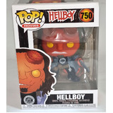 Funko POP! Movies Hellboy #750 Hellboy (BPRD Shirt) - New, With Minor Box Damage