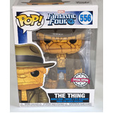 Funko POP! Marvel Fantastic Four #556 The Thing (In Disguise) - New, With Minor Box Damage