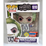 Funko POP! Movies Beetlejuice #1010 Beetlejuice (2020 NYCC Comic-Con Exclusive) - New, With Minor Box Damage
