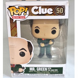 Funko POP! Retro Toys Clue #50 Mr Green (With The Lead Pipe) - New, With Minor Box Damage