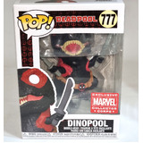Funko POP! Marvel Deadpool #777 Dinopool (Black) - Limited Collector Corps Exclusive - New, With Minor Box Damage