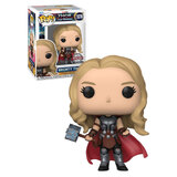 Funko POP! Marvel Thor Love & Thunder #1076 Mighty Thor (Metallic - Unmasked) - New, Mint Condition