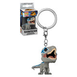 Funko Pocket POP! Keychain Movies Jurassic World: Dominion #55299 Velociraptor (Blue) - New, Mint Condition