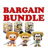 Funko POP! Disney - Bargain Bundle - The Three Musketeers Donald Goofy And Mickey - Comic Con Exclusives