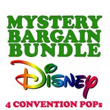 Funko POP! Disney - Mystery Bargain Bundle - Disney Combo Four Random Disney Convention POPs - Comic Con Exclusives