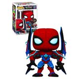 Funko POP! Marvel Mechstrike Monster Hunters #997 Spider-Man - Limited Glow Chase Edition - New
