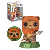 Funko POP! Star Wars Across The Galaxy #290 Wicket W Warrick (Endor) (POP! With Pin) - New, Mint Condition