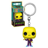 Funko Pocket POP! Keychain Disney #63966 Jack Skellington (Black Light) - New, Mint Condition