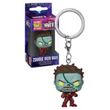 Funko Pocket POP! Keychain Marvel What If? #57400 Zombie Iron Man - New, Mint Condition