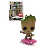 Funko POP! Marvel I Am Groot #1056 Groot On Soapbar - Limited Marvel Collector Corps Exclusive - New
