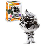 Funko POP! Animation Dragonball Z #10 Vegeta (Silver Chrome) - Funimation 25th Anniversary Limited Edition - New, Mint Condition