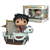 Funko POP! Rides One Piece #111 Luffy With Going Merry - 2022 New York Comic Con (NYCC) Limited Edition - New, Mint Condition
