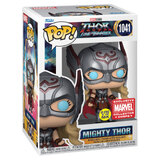 Funko POP! Marvel Thor Love & Thunder #1041 Mighty Thor (Glow-In-The-Dark) - Limited Marvel Collector Corps Exclusive - New