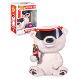 Funko POP! Ad Icons Coca-Cola #158 90s Coca-Cola Polar Bear (Flocked) - New, Mint Condition