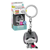 Funko Pocket POP! Keychain Winnie The Pooh #68294 Eeyore With Heart (Flocked) - New, Mint Condition