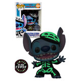 Funko POP! Disney Lilo & Stitch #1234 Skeleton Stitch - Limited Glow Chase Edition - New, Mint Condition
