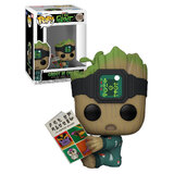 Funko POP! Marvel I Am Groot #1193 Groot In PJs With book - New, Mint Condition