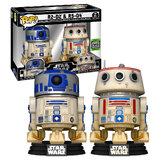 Funko POP! Star Wars 2 Pack R2-D2 & R5-D4 - 2023 Star Wars Celebration (SWC) Limited Edition - New, Mint Condition