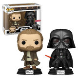 Funko POP! 2 Pack Star Wars Obi-Wan Kenobi #64905 Obi-Wan & Darth Vader - Limited Target Exclusive - New, Mint Condition