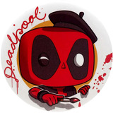 Marvel Artist Deadpool Pin/Badge By Funko - New, Sealed
