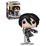 Funko POP! Animation Attack On Titan #1446 Mikasa Ackermann (Metallic) - New, Mint Condition