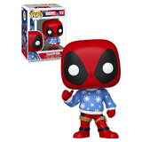 Funko POP! Marvel Holidays #1283 Deadpool (Ugly Sweater) - New, Mint Condition