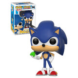 Funko POP! Games Sonic The Hedgehog #284 Sonic With Emerald - New, Mint Condition