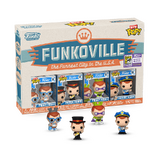 Funko Bitty POP! Funkoville Freddy Funko 4 Pack Exclusive - 2023 San Diego Comic Con Limited Edition - New, Mint Condition